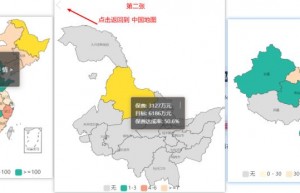 vue使用echarts实现中国地图和点击省份进行查看功能