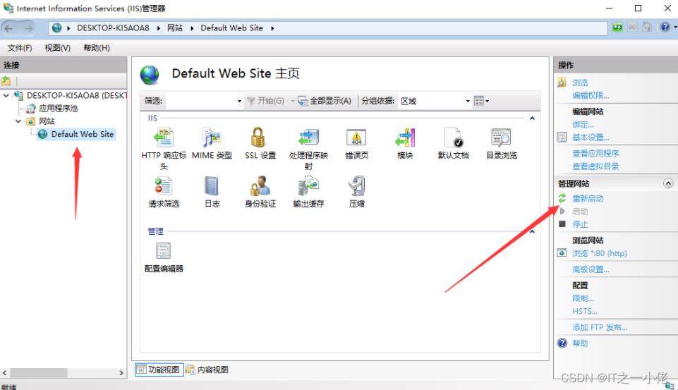 windows系统搭建WEB服务器详细教程插图5