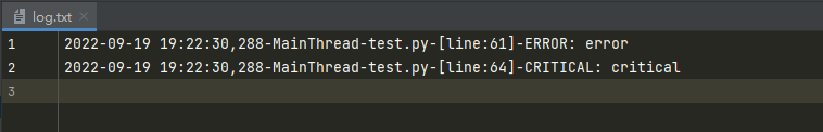 python利用logging模块实现根据日志级别打印不同颜色日志的代码案例插图1